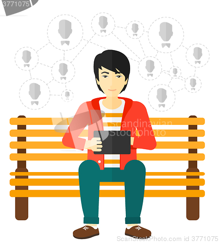 Image of Social media network.