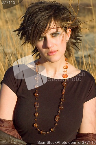 Image of Girl in field