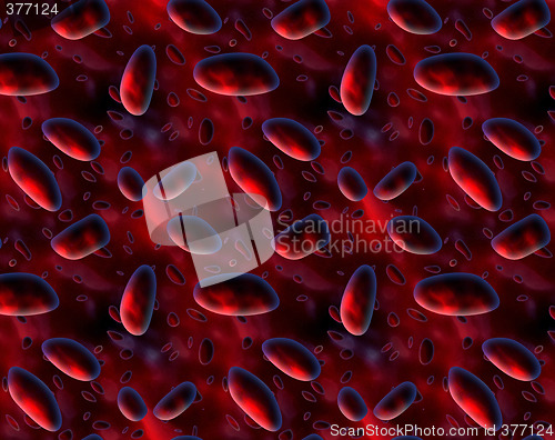 Image of blood cells