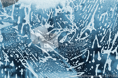 Image of Foam abstract pattern