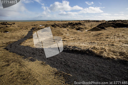 Image of Wide lens capture of Iceland, peninsula Snaefellsness