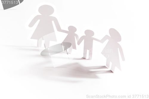 Image of Female same-sex relationship with children