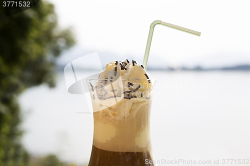 Image of Iced coffee in summertime