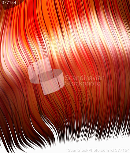 Image of hair orange