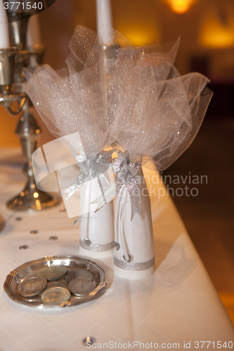 Image of Decoration of a Persian wedding table