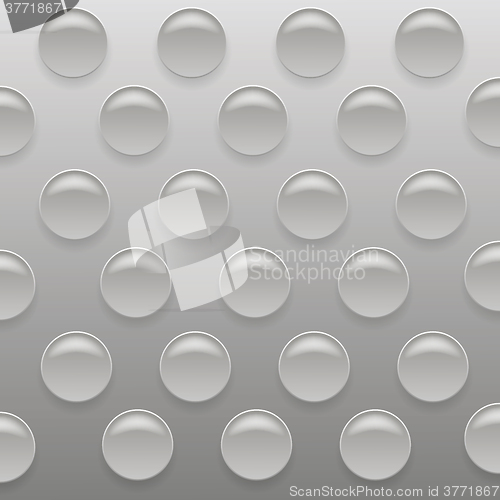 Image of Gray Bubblewrap Background. 