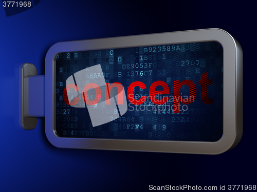 Image of Advertising concept: Concept on billboard background
