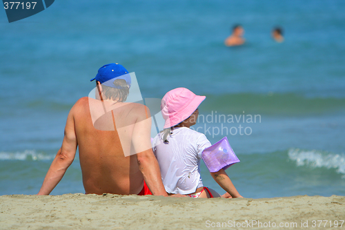 Image of Relaxing on the beach