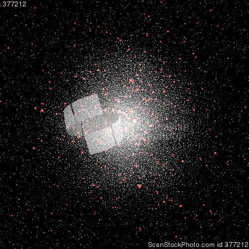 Image of deep space cluster