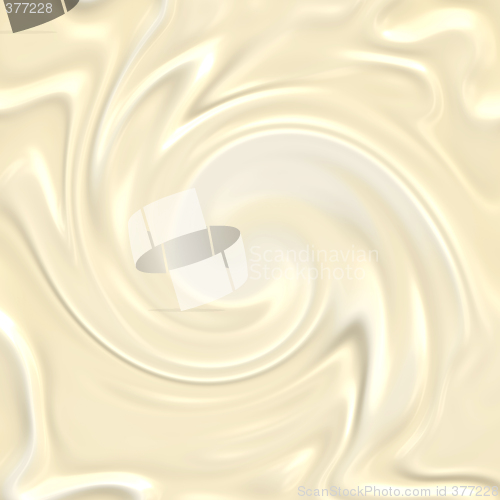 Image of white chocolate swirl