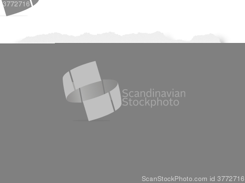 Image of Politics concept: Dictatorship on Torn Paper background