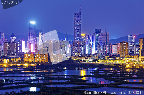 Image of Shenzhen night