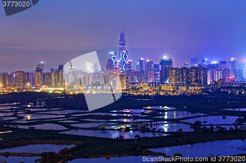 Image of Shenzhen night