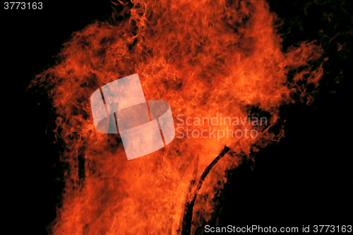 Image of Campfire flames