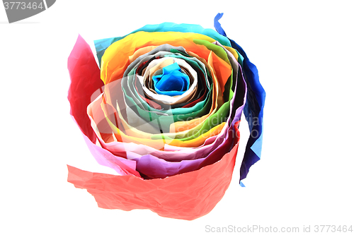 Image of color paper roll