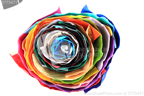 Image of color paper roll