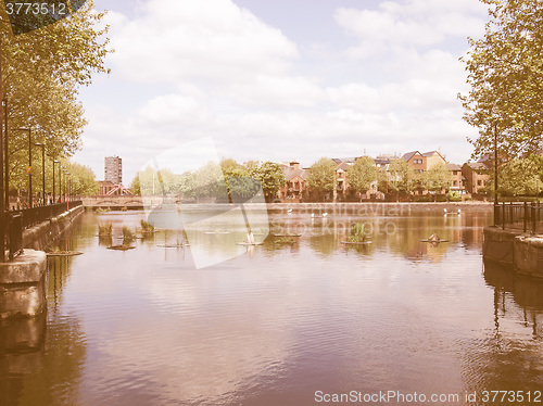 Image of Surrey Water, London vintage