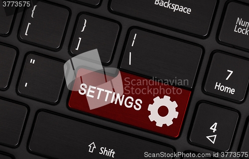 Image of Red button Settings