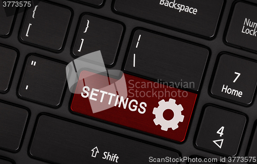 Image of Red button Settings