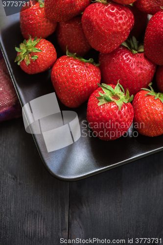 Image of Fresh ripe strawberry