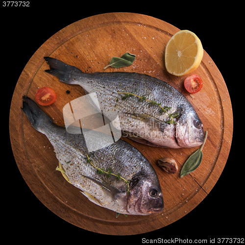 Image of Fresh uncooked dorado 