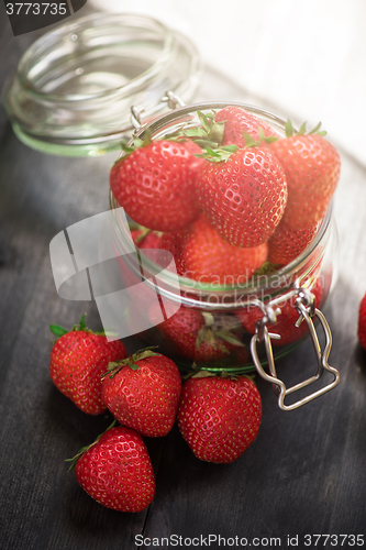Image of Fresh ripe strawberry