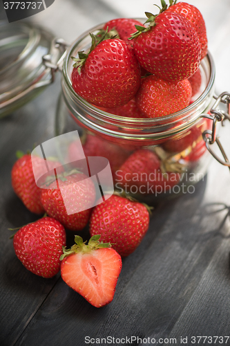 Image of Fresh ripe strawberry