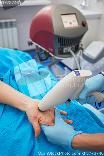 Image of Procedure against hyperhidrosis