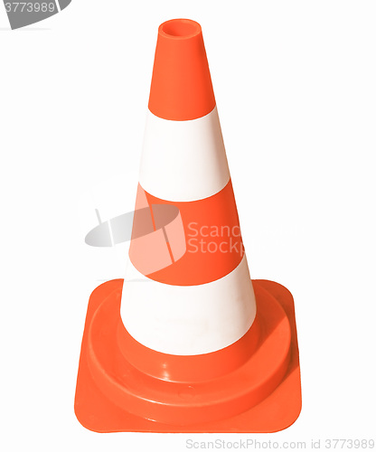 Image of  Traffic cone vintage