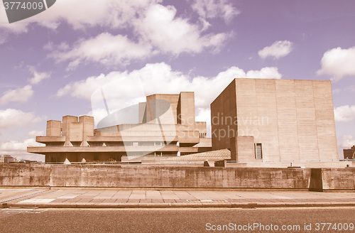 Image of National Theatre London vintage