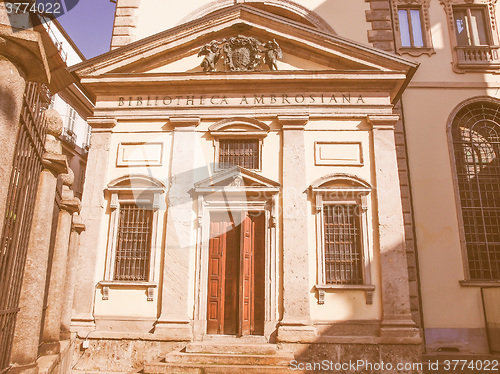 Image of Biblioteca Ambrosiana, Milan vintage