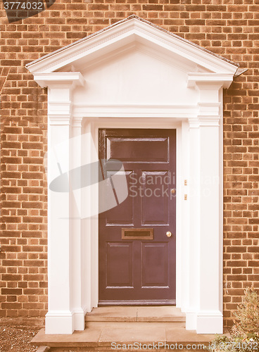 Image of  British door vintage