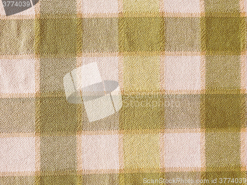 Image of Retro looking Tablecloth background