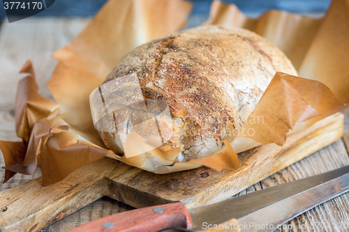 Image of Freshly homemade bread.