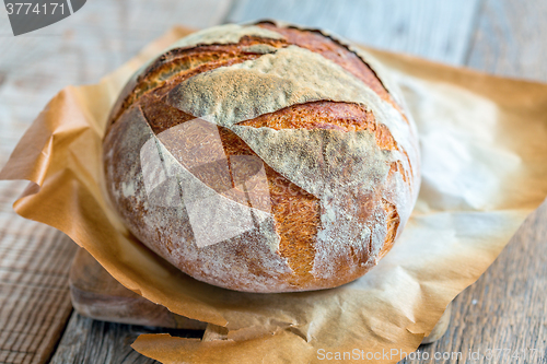 Image of Wheaten homemade bread to leaven.