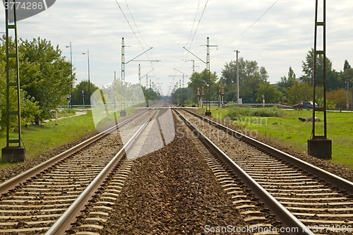 Image of Railroad Track Pair