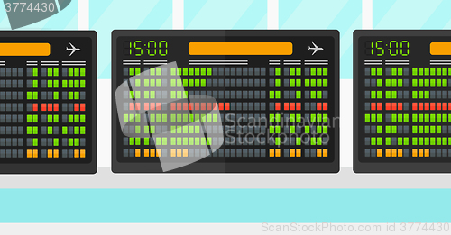 Image of Background of schedule board.