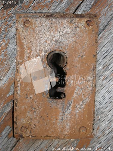 Image of keyhole