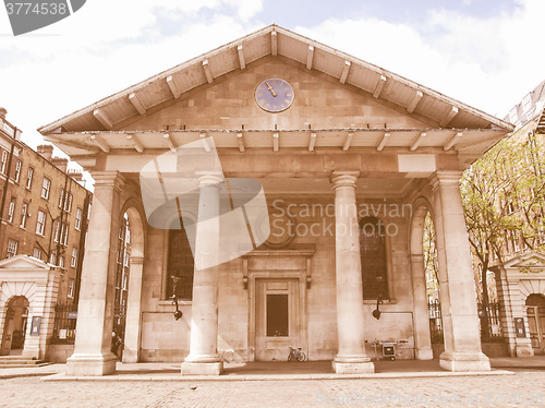 Image of St Paul Church, London vintage