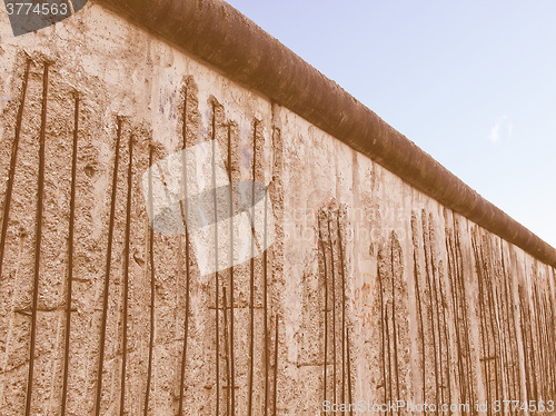 Image of Berlin Wall vintage