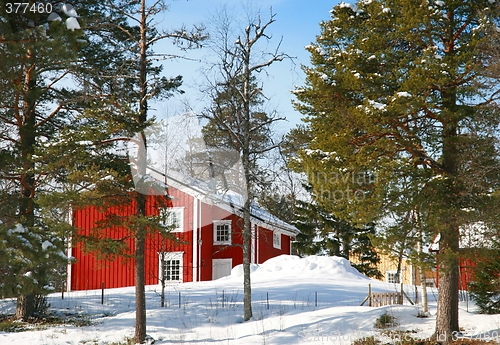 Image of House in winter
