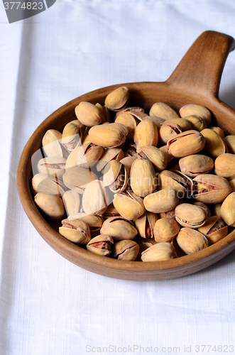 Image of Close up shot of pistachios