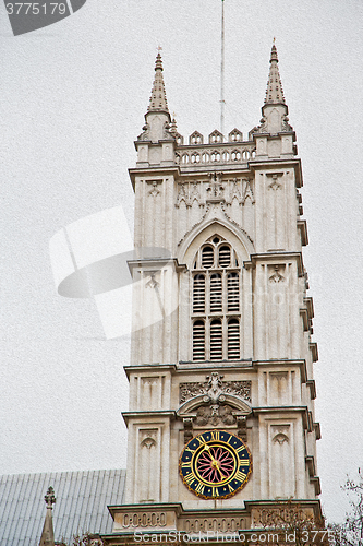 Image of door southwark  cathedral in london england old  construction an