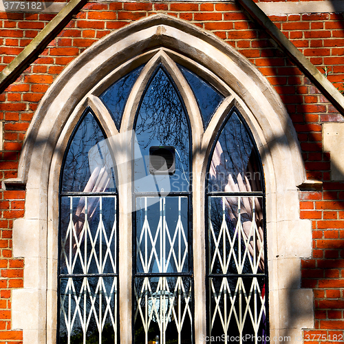 Image of in cemetery  england europe old construction and    history