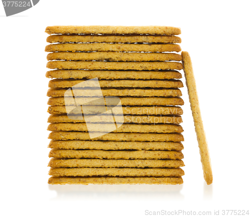 Image of Simple crackers isolated