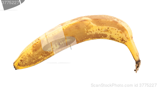 Image of Over ripe banana, isolated