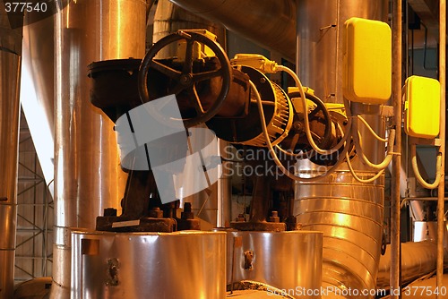 Image of Pipes inside energy plant