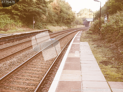 Image of  Railway track vintage