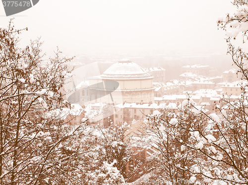 Image of Gran Madre church, Turin vintage