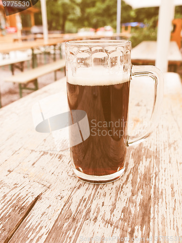 Image of  Dark beer vintage